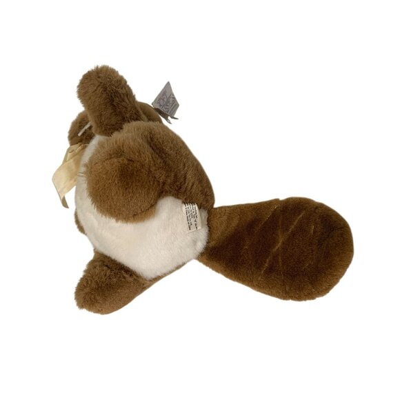 New Soft Classics Plush beaver Brown Stuffed Animal Doll Toy 10.5 in Tall - Picture 5 of 5